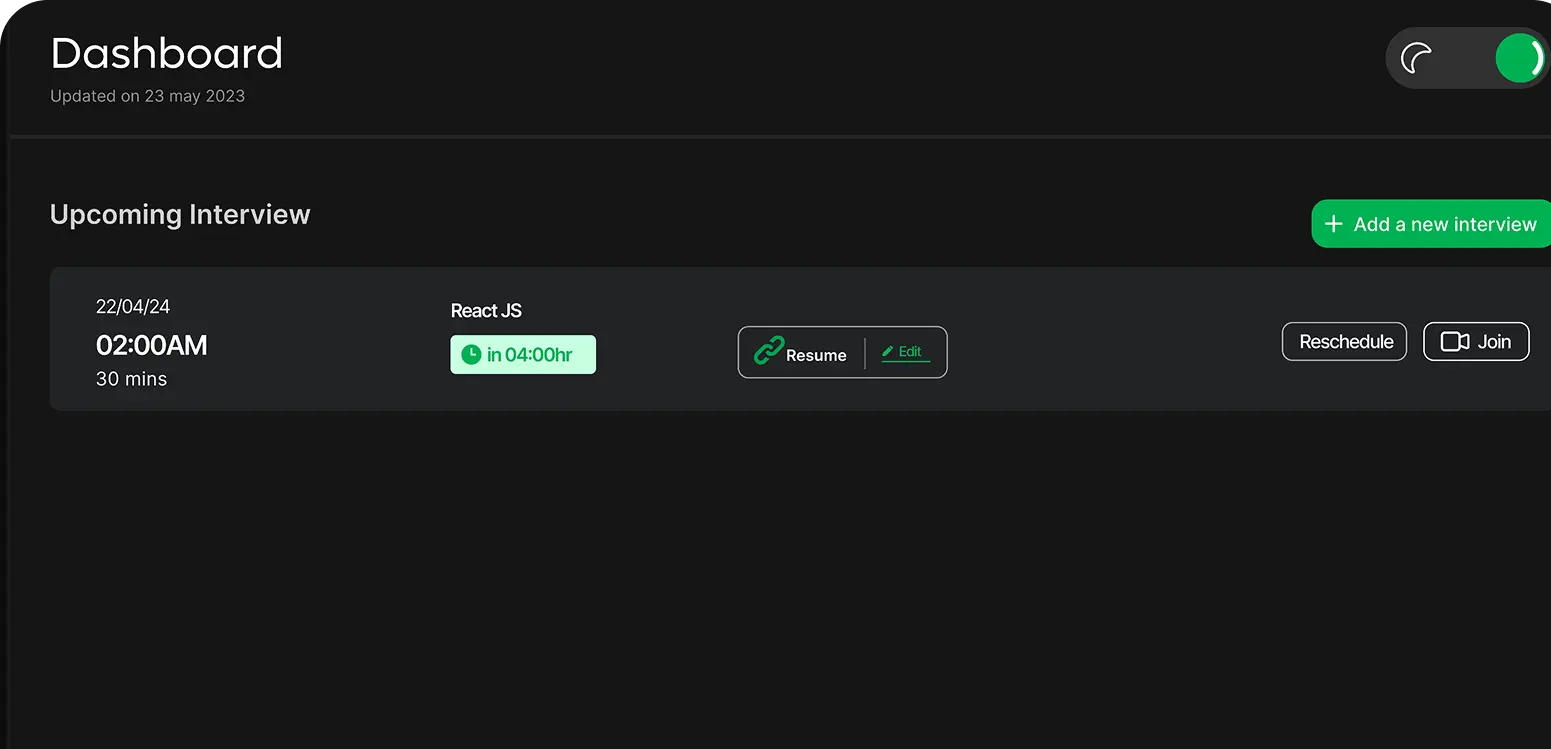 Dashboard