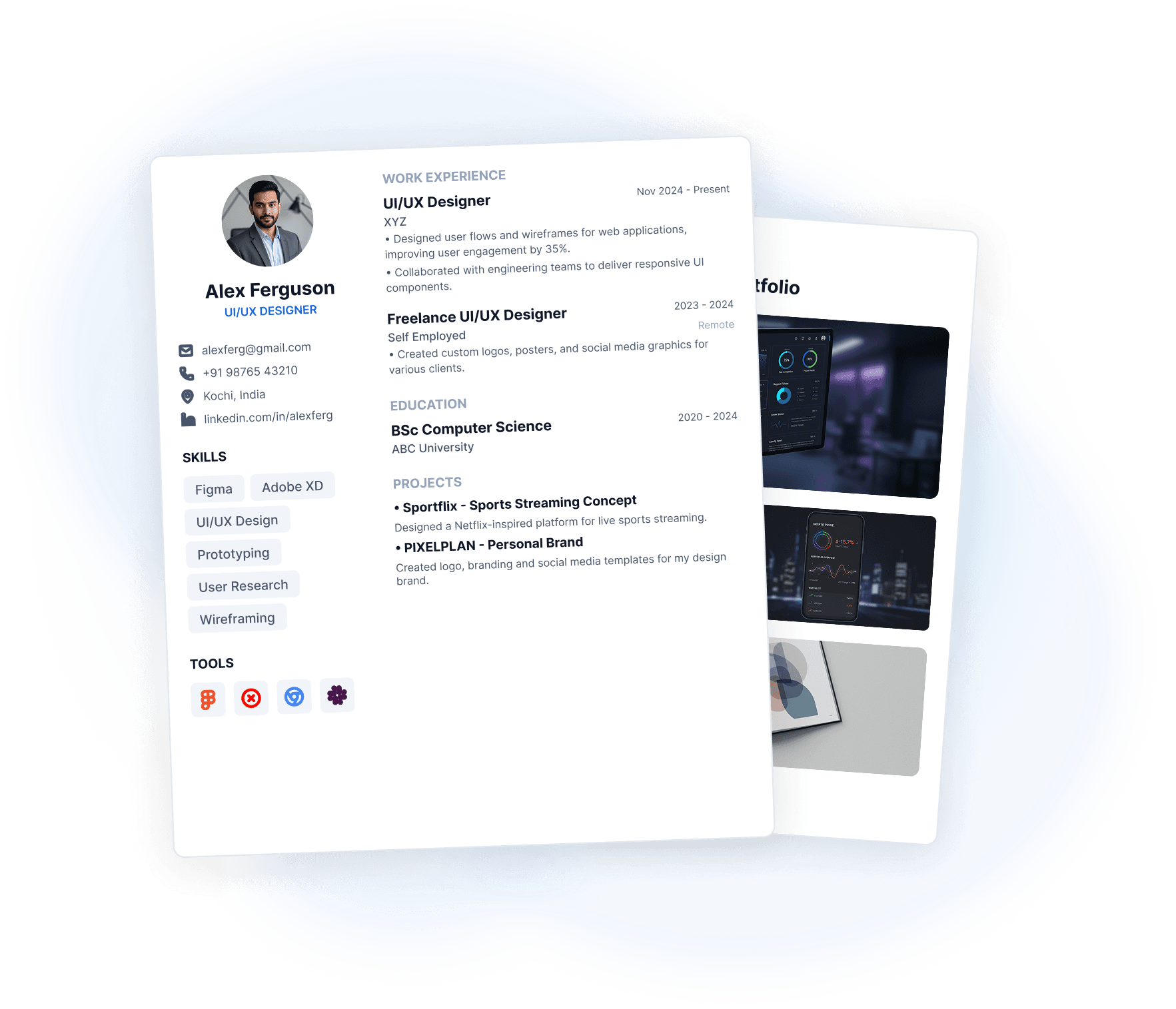 Resume showcase